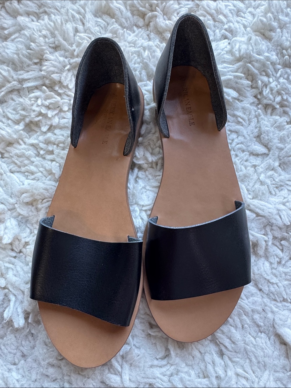 American Eagle Black Sandals